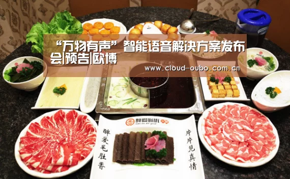 “万物有声”智能语音解决方案发布会|预告|欧博